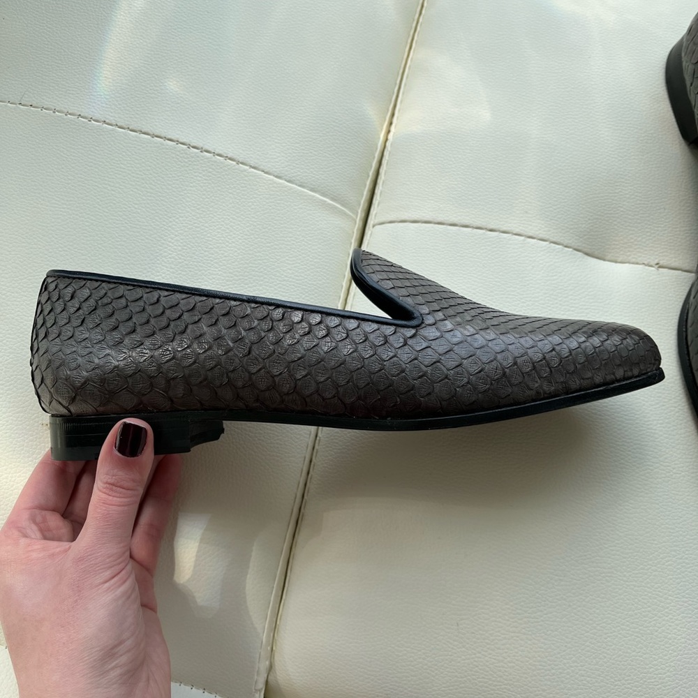 Dapper Lane Audrey Python Loafers - Size 10.5 - image 5